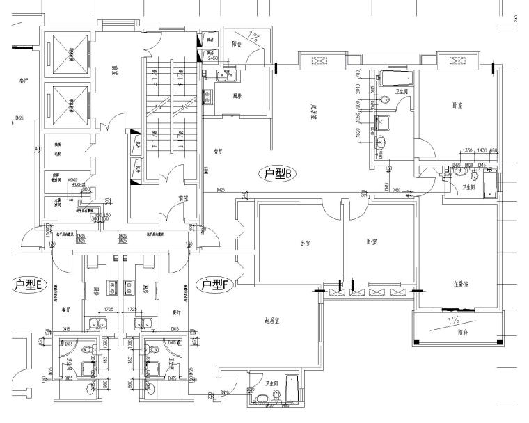 28层商住楼给排水消防全套施工图