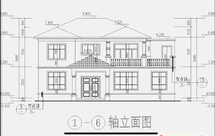 农村二层楼房设计图纸