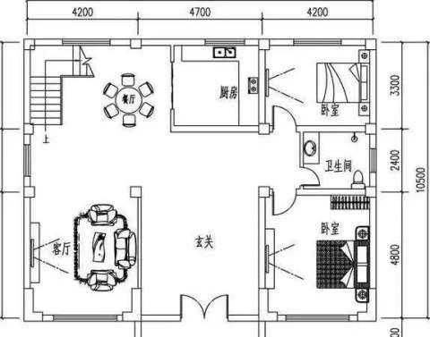 平房隔断九游体育效果图_12平米平房九游体育效果图_平房设计九游体育