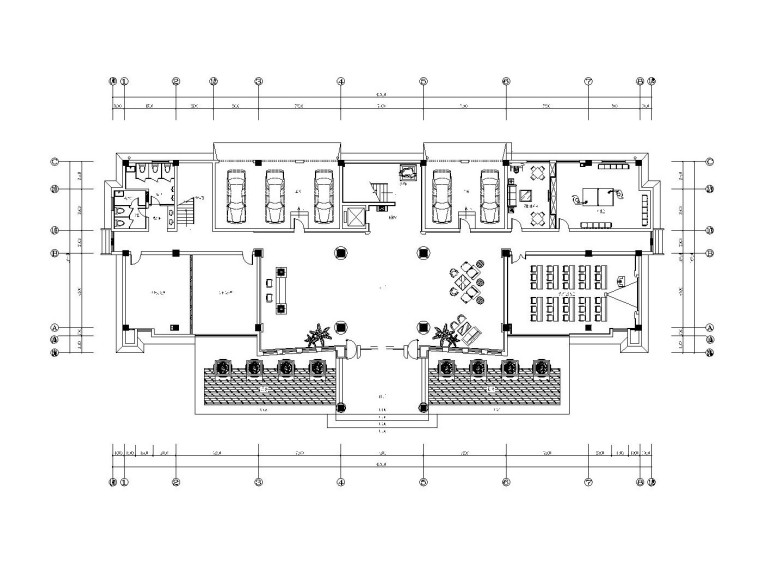 [苏州]新中式风格办公楼内部九游体育全套施工图（附效果图）