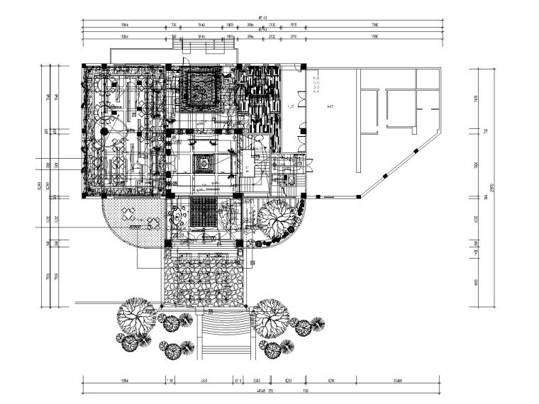 [东莞]某大型高尔夫会所内部九游体育全套施工图（含效果图）