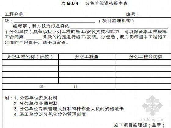 2013版房建工程监理用表填写实例 55张（2013版）