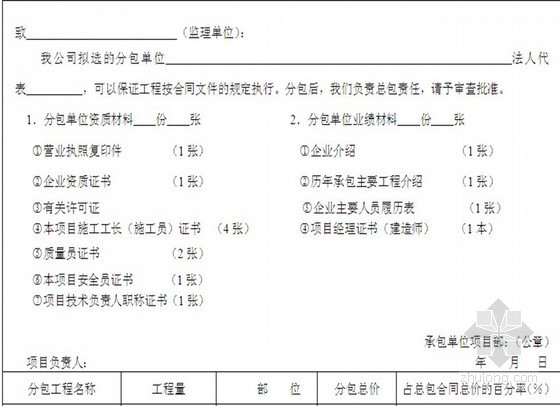 房建工程监理单位用表指南（电子版）