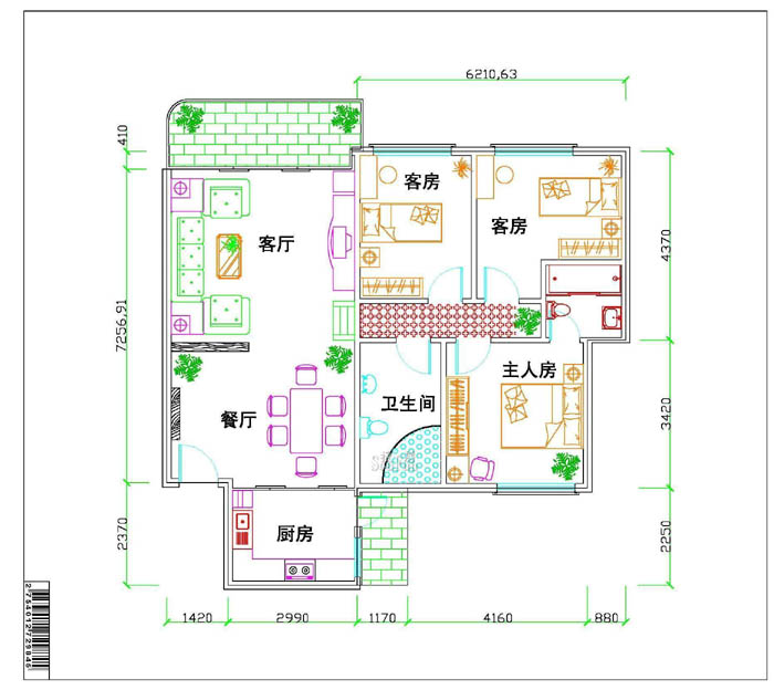 家居风水平面图分析_风水八卦与家居五行的风水关系_家居植物摆放风水图