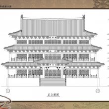 广东古建寺庙设计，广东寺院效果图，广东寺庙施工，广东大殿九游体育设计