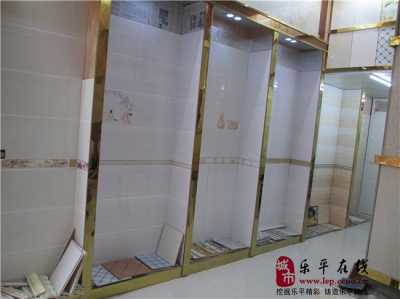 4款瓷砖店面九游体育效果图 瓷砖店面样板间展厅布置设计图