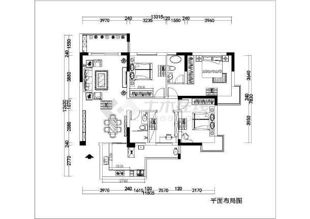 地产九游体育户型图psd分层素材_40平方小户型九游体育阁楼图_九游体育施工户型图