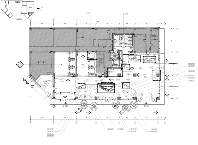 室内装设计师联系方式_室内九游体育正在施工图_商场内装图