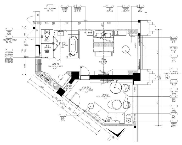 [CCD]厦门正元希尔顿逸林酒店室内九游体育施工图+设计方案+效果图