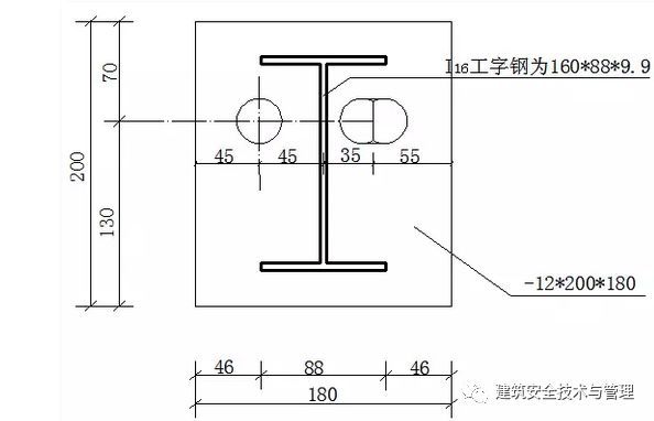 一种新型短肢工字钢悬挑脚手架-花篮拉杆工具式悬挑架施工工法