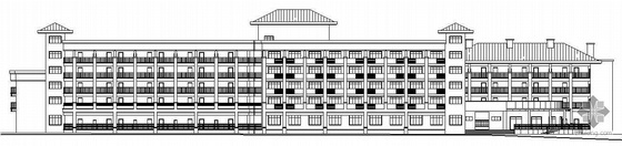 某五层四星级连锁酒店建筑结构水电绿化施工图