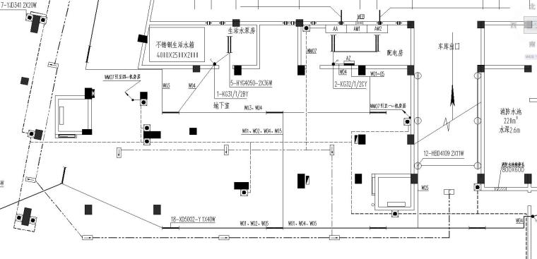 某二类商住楼电气施工图