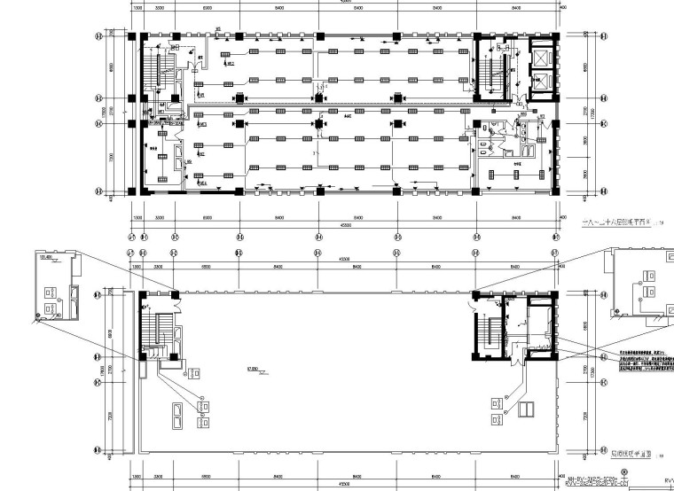 [内蒙古]二十六层商业综合楼全套电气施工图（含办公、酒店、公寓）