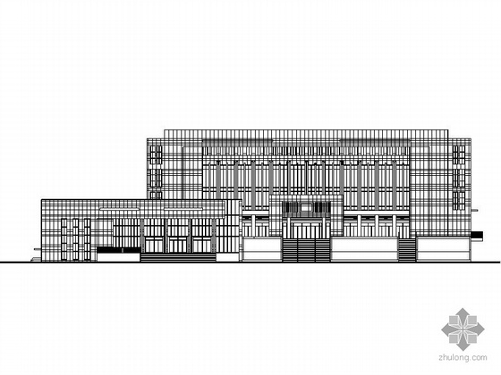 [四川]某市五层政务服务中心建筑施工图