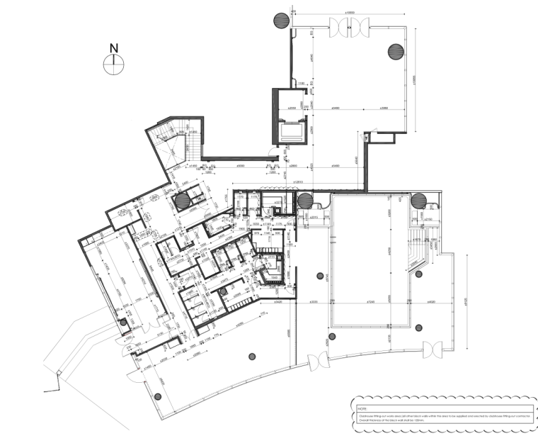 [澳门]SLD梁志天-澳门星玥CLUB HOUSE会所施工图+招标图+效果图+软装物料