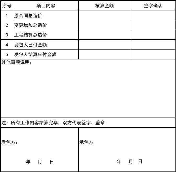 九游体育结算书_九游体育竣工结算_九游体育竣工验收单