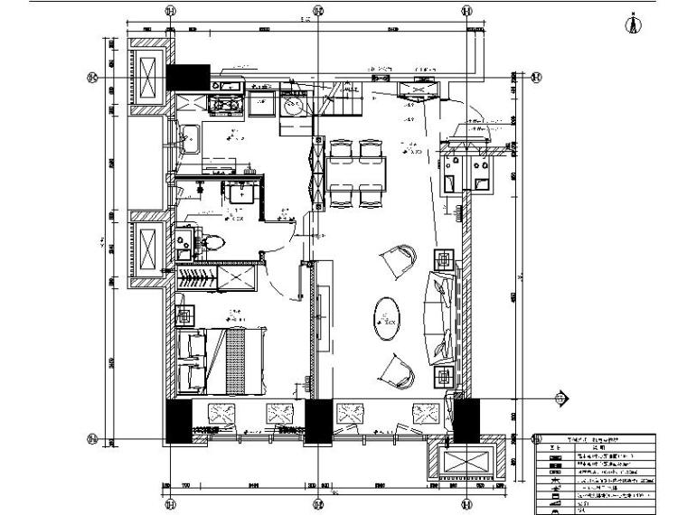 [北京]精装复式loft住宅设计施工图