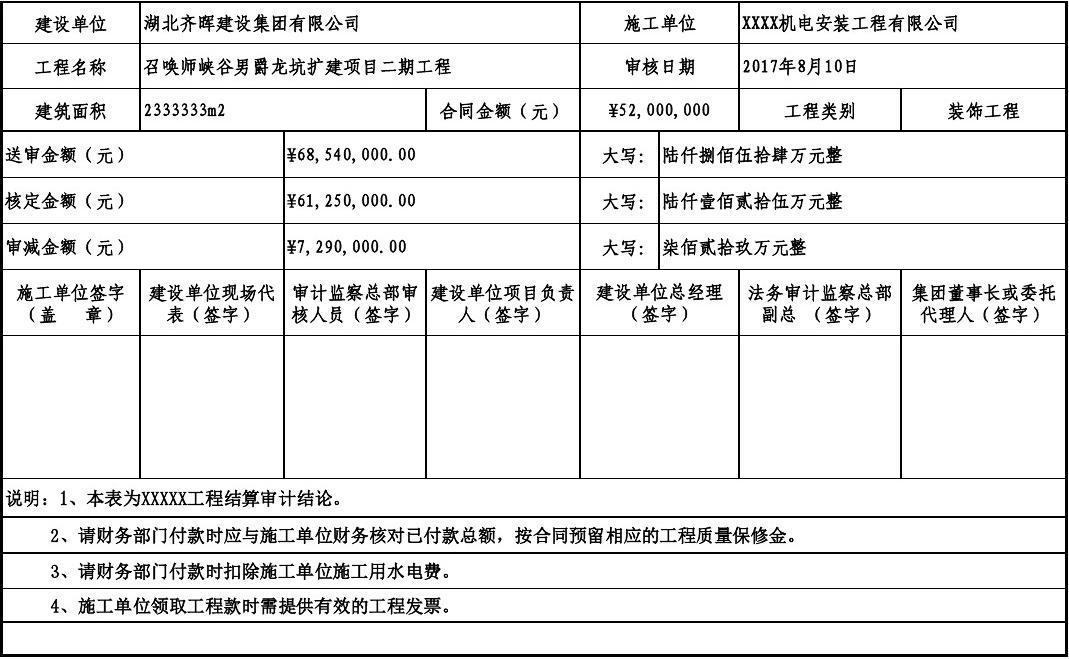 竣工工程申请验收报告_竣工工程质量报告_九游体育工程竣工结算表