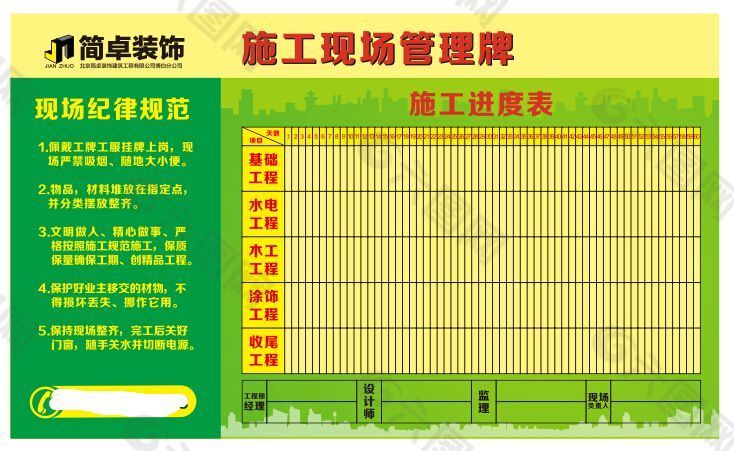 高层住宅施工标准工期_室内九游体育施工工期进度表_施工进度表或工期网络图