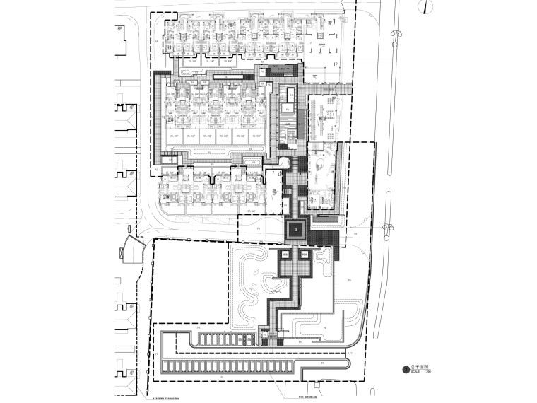 [上海]万科方松大区概念及景观示范区施工图+实景图片