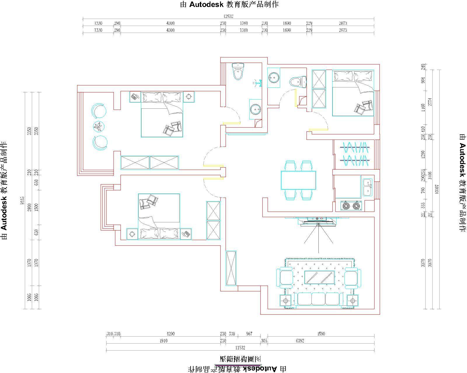 76平方三室九游体育效果图_133平方九游体育预算表_80平方九游体育效果图