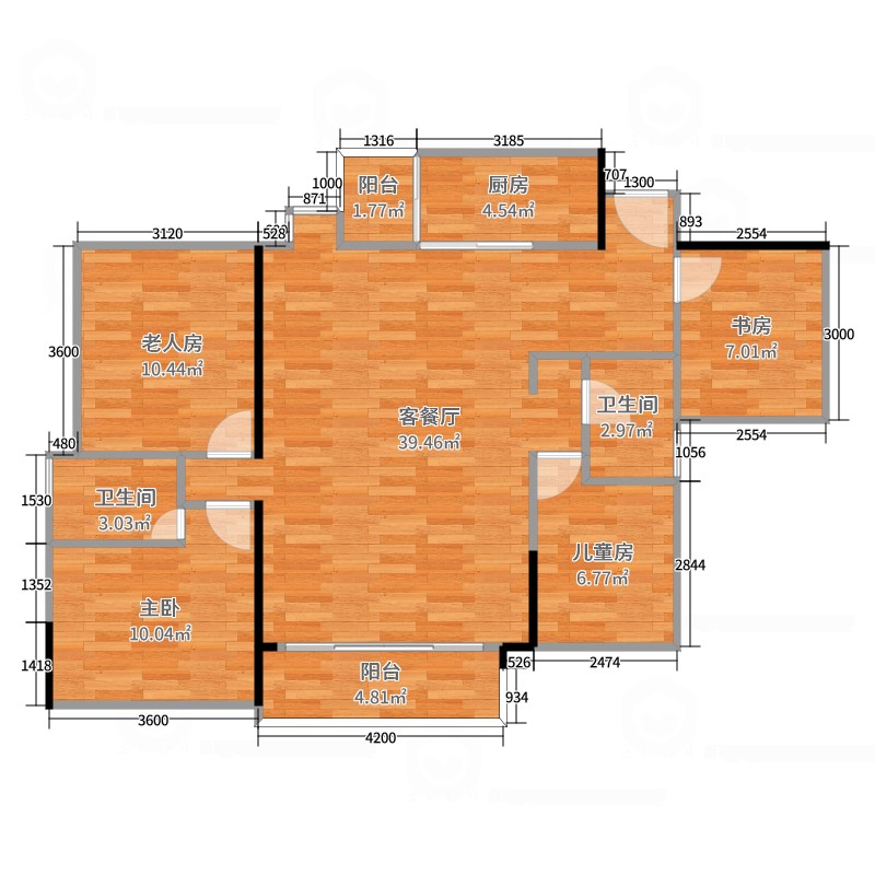 3室2厅2卫九游体育样板房_3室2厅2卫九游体育设计_3室2厅1卫户型图九游体育效果图