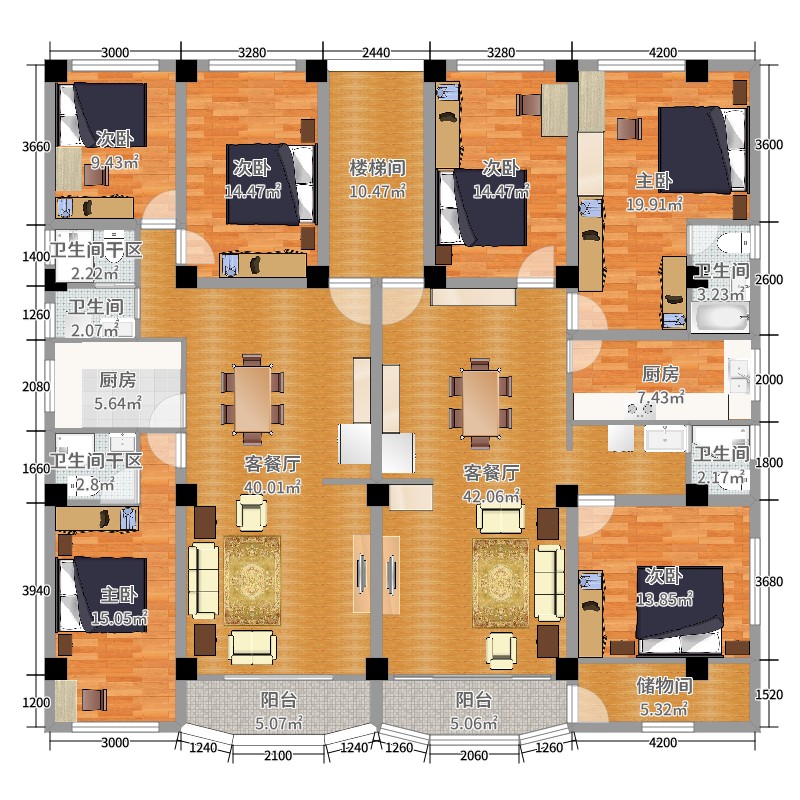 3室2厅1卫户型图九游体育_3室2厅2卫九游体育多少钱_3室2厅2卫九游体育设计