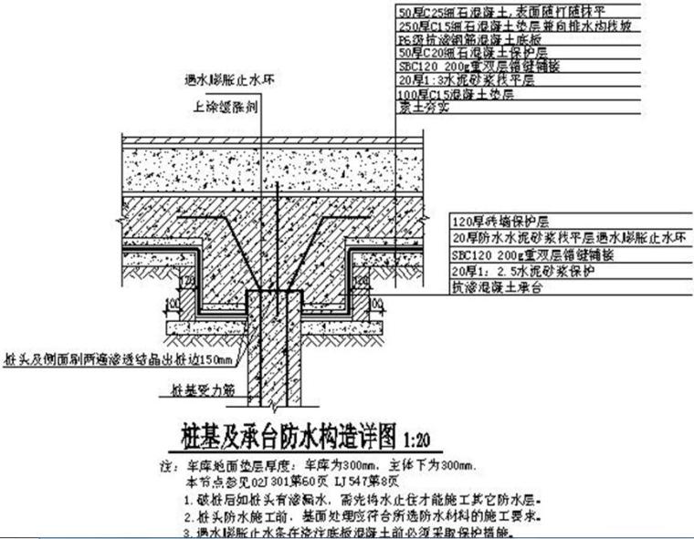 [黑龙江]高层住宅楼工程SBC120防水施工技术交底