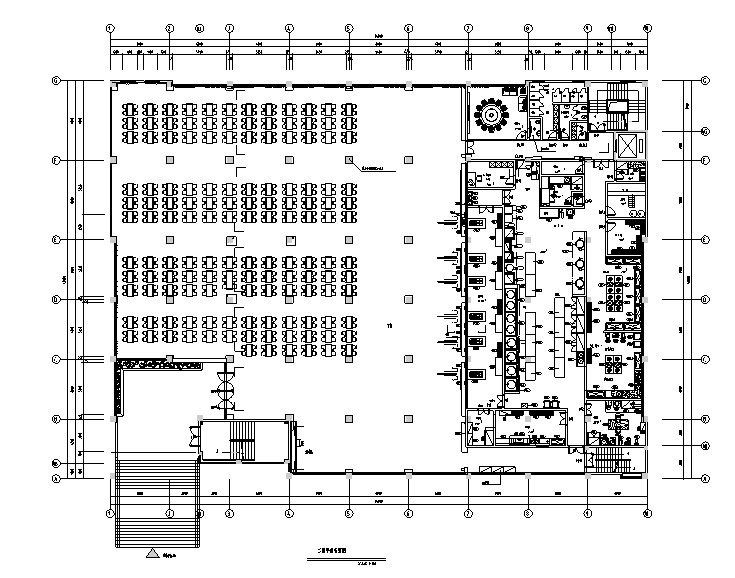 广东海天味业餐厅九游体育施工图（含90张施工图纸）