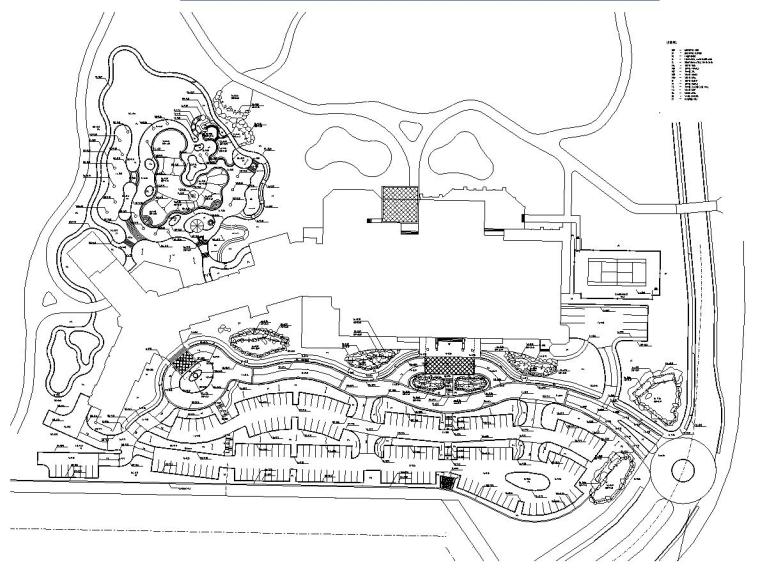 [广东]某雍景园小区景观施工图设计全套（包含CAD+120个文件）