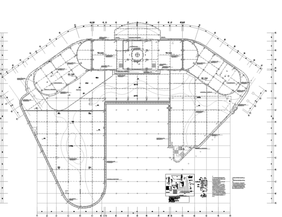 贵州希尔顿逸林5星级酒店全套电气施工图纸