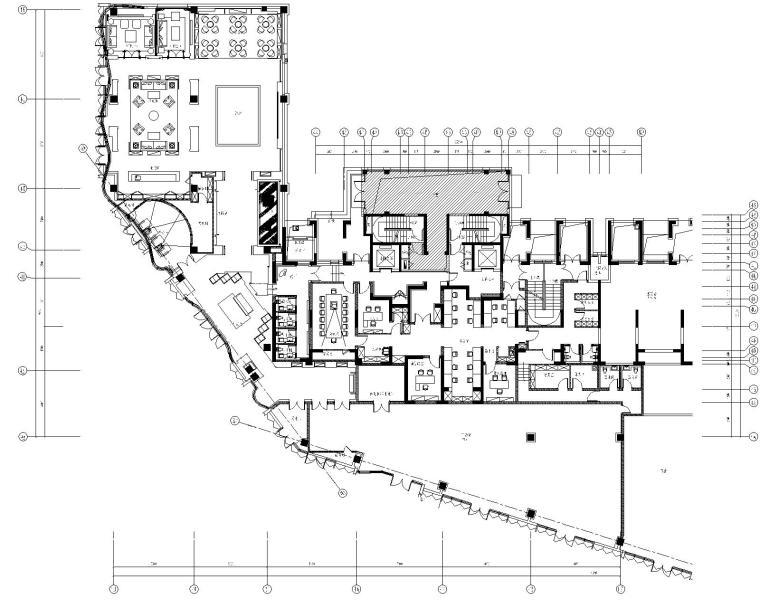 [上海]集艾设计-上海海珀黄浦售楼处CAD施工图