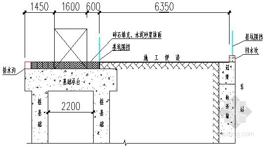 地铁站施工塔吊基础施工方案