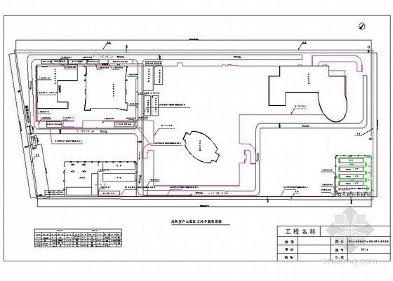 [北京]产业园区施工现场临设施工方案（平面布置图）