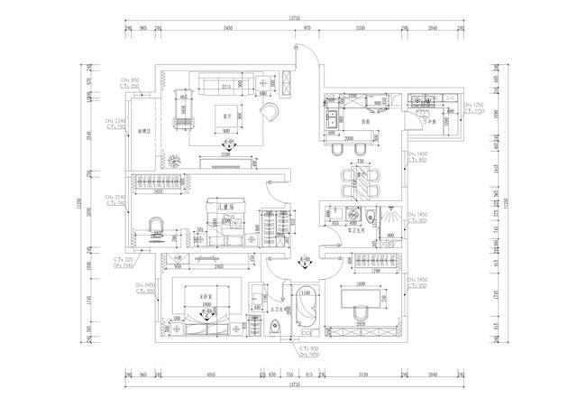 施工图做的这样详细九游体育公司或者施工队想赖账都不行！