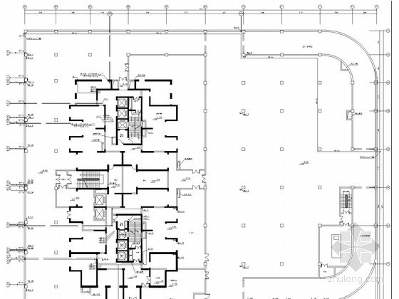 [新疆]超高层住宅楼给排水施工图（毕业设计）