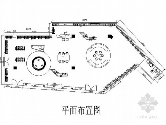 [毕业设计]某展厅九游体育施工图含效果图