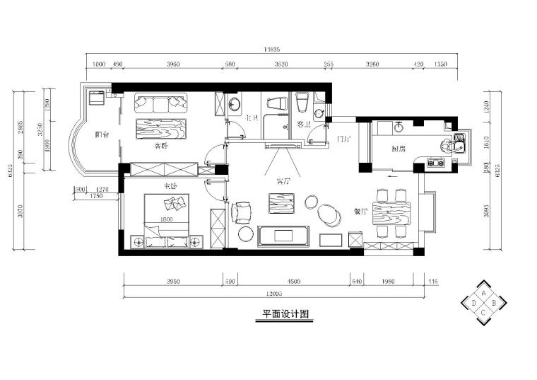 [学生]-毕业设计住宅施工图( 四）+报价预算