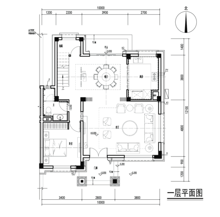 [广东]碧桂园现代中式别墅样板房设计施工图（含软装方案+物料表