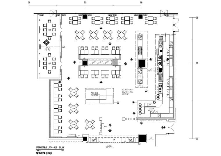 [江苏]万达淮安酒店全日制餐厅图纸施工图