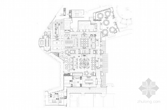 [台湾]某5星级级酒店意大利餐厅室内设计方案含效果图