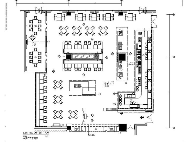 [江苏]万达酒店全日制餐厅室内设计施工图（含效果图）