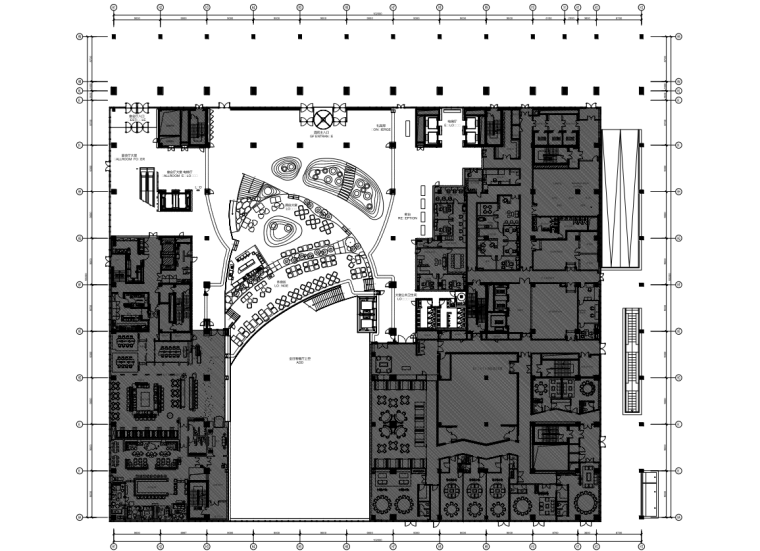 [北京]隈研吾-北京凯悦酒店室内九游体育施工图+方案+效果图+物料书