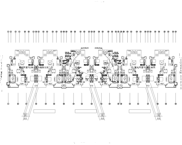 2018江西恒大七层复式洋楼电气施工图