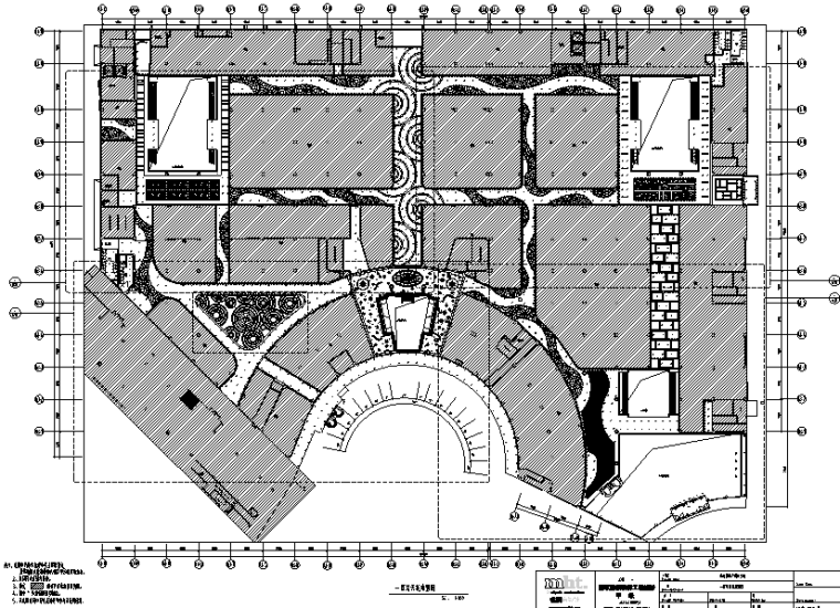 [江苏]弘阳商业购物商场中心空间设计施工图（附效果图）