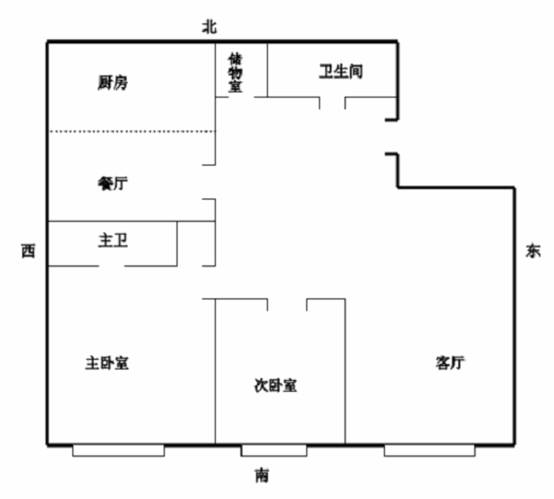 我家户型缺东北和西南_家居风水东北缺角_房子缺东北角风水