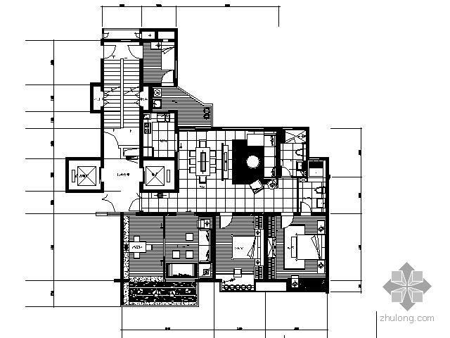 [浙江]某高层住宅三居室样板房施工图（含实景）