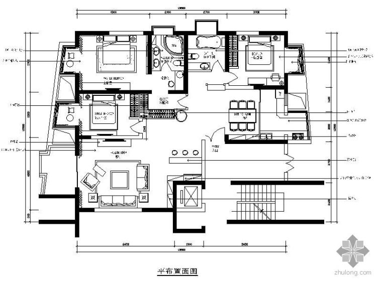 121㎡三室二厅家居九游体育图（含效果）