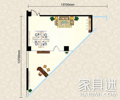 三角形的户型