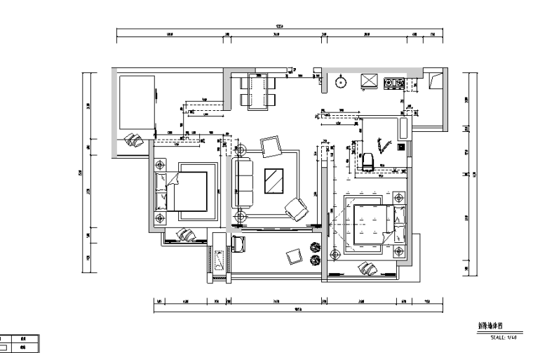 地中海风格东部现代城花园样板间设计施工图（附效果图+材料表）